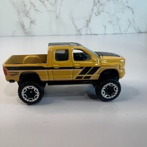 2006 Hot‎ Wheels Dodge Ram 1500 Diecast - Vintage Yellow & Black, Good Condition